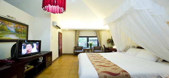 Phòng nghỉ tại Tản Đà Spa Resort