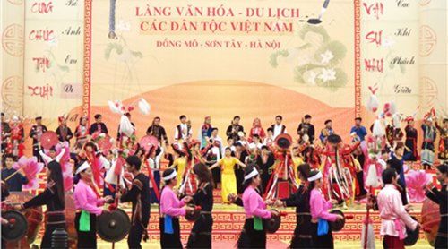 Lễ hội tại Làng văn hóa các dân tộc Việt Nam năm 2018